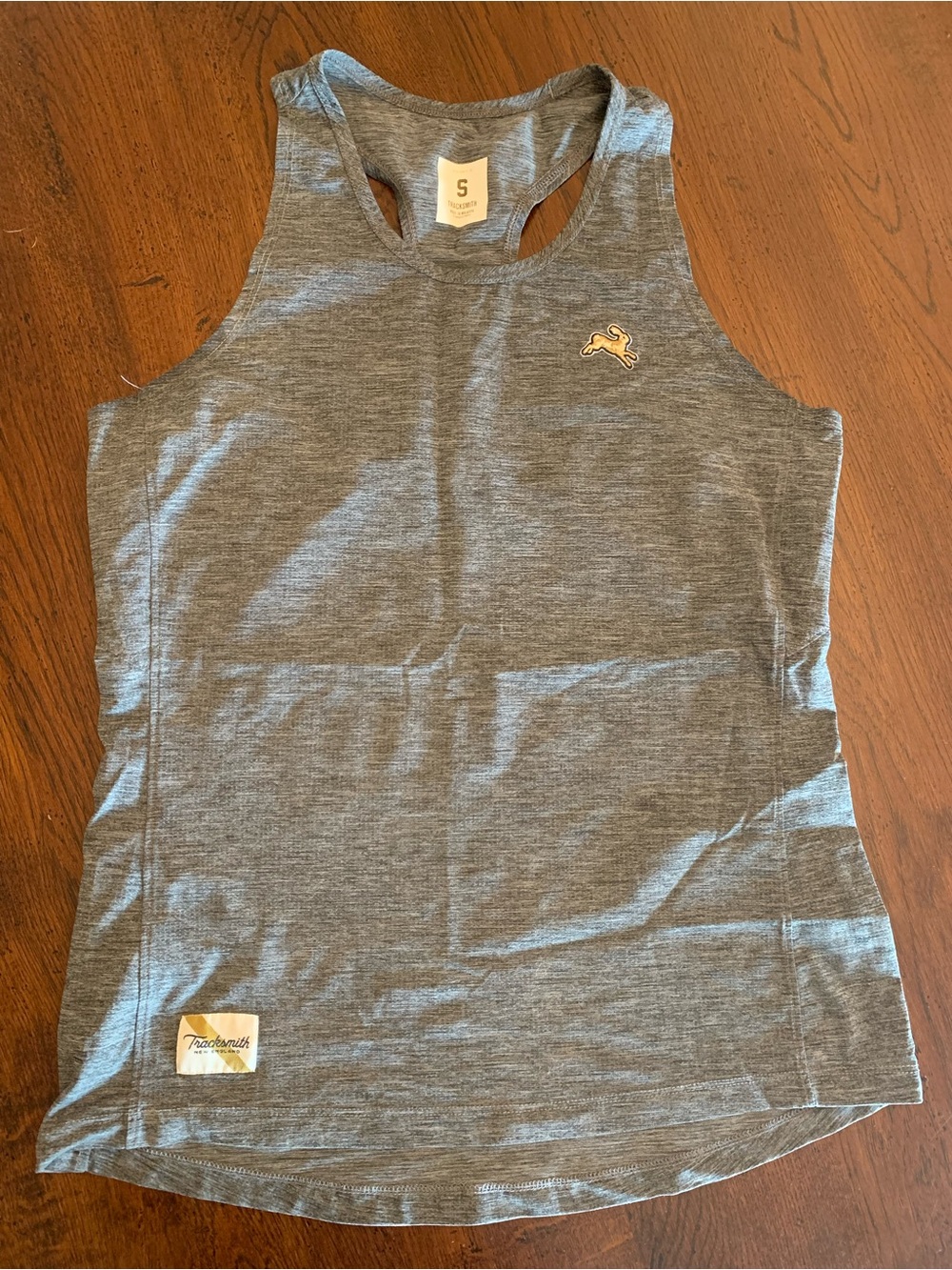 Tracksmith Heather Gray Twilight Tank | Small